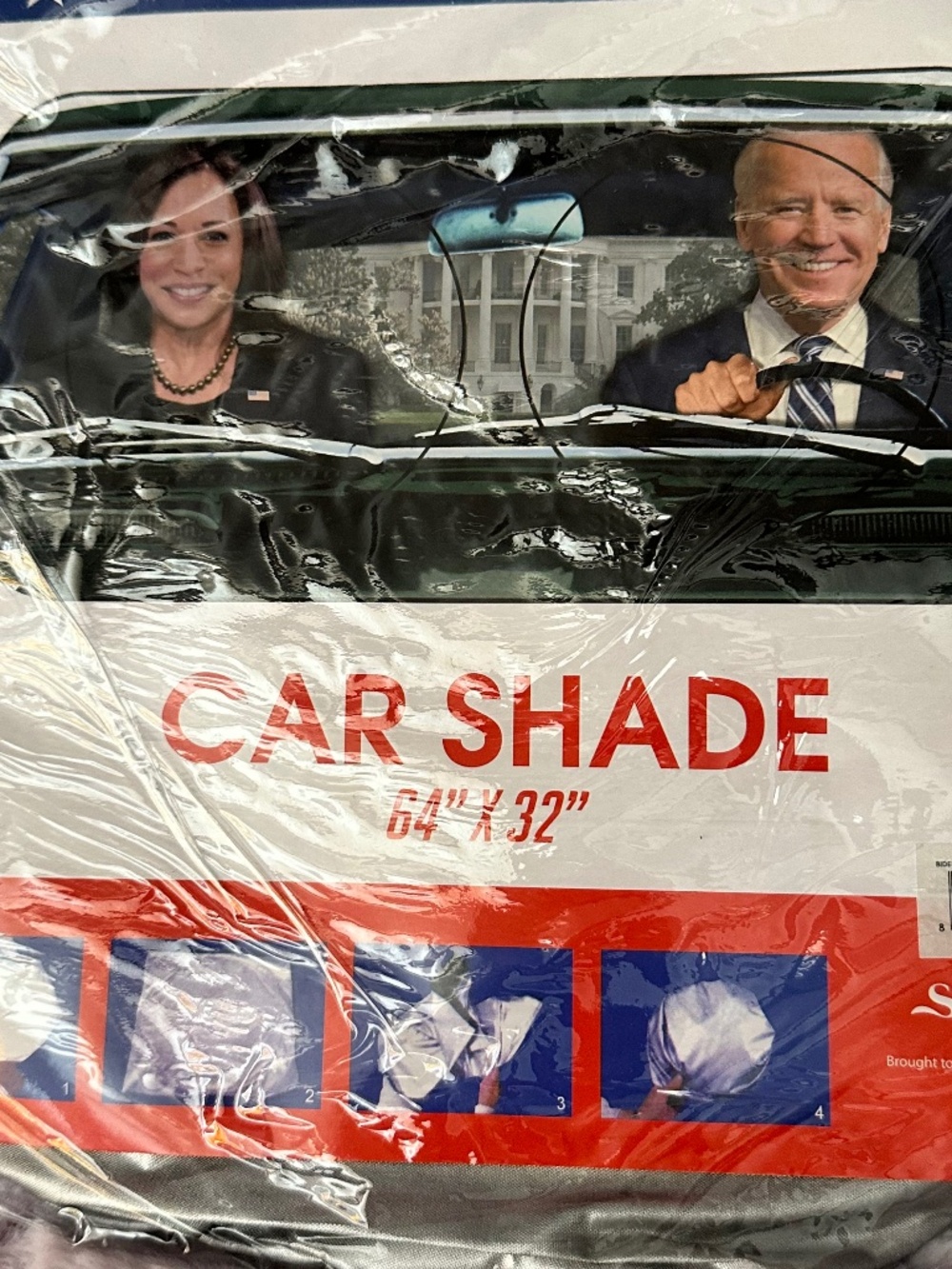 Joe Biden & Kamala Harris Sunshade for Car Windshield Democrats Former President